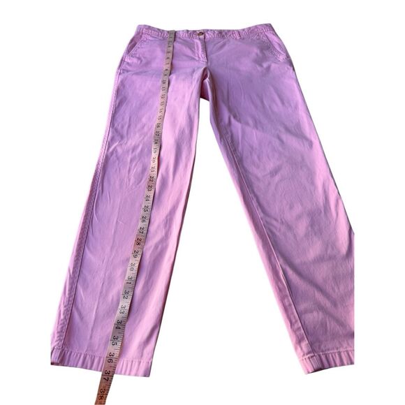 Talbots Pink Garment Dyed Relaxed Chinos Size 10 - Picture 10 of 11